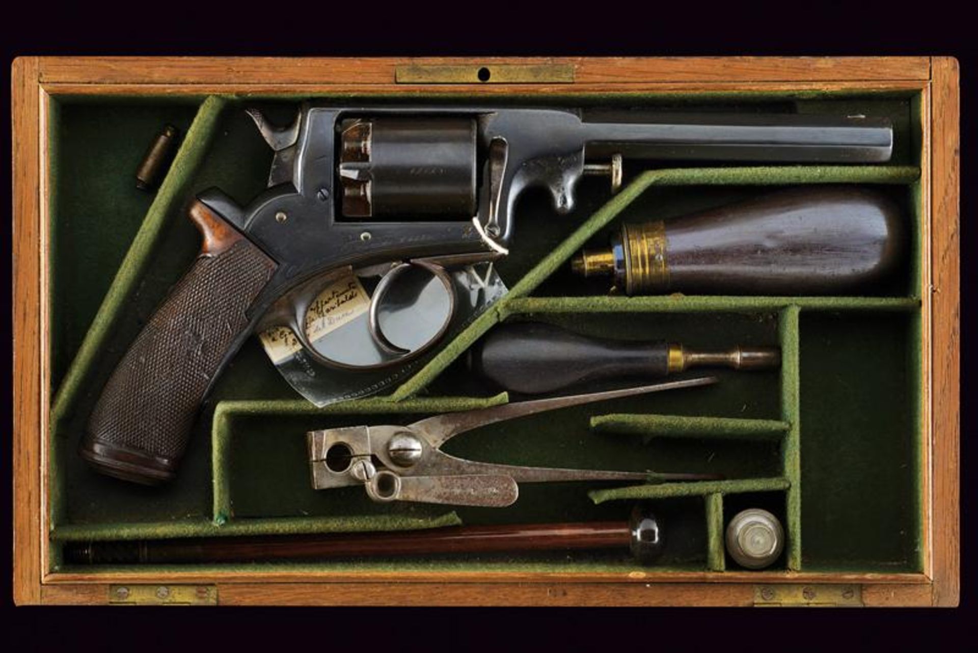 A cased Adams revolver by Francotte - Bild 6 aus 6