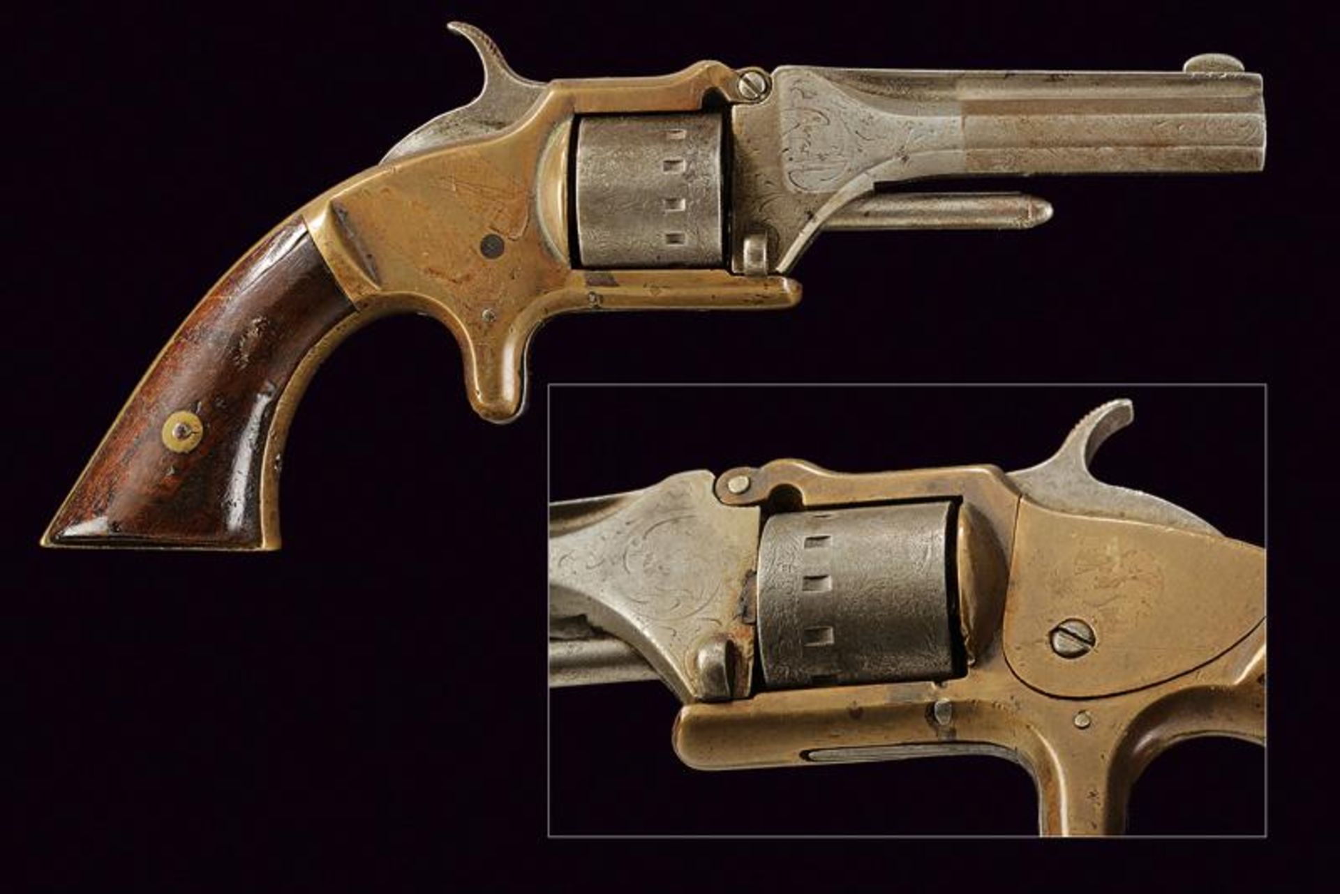 A Manhattan 22 Caliber Pocket Revolver, Second Model