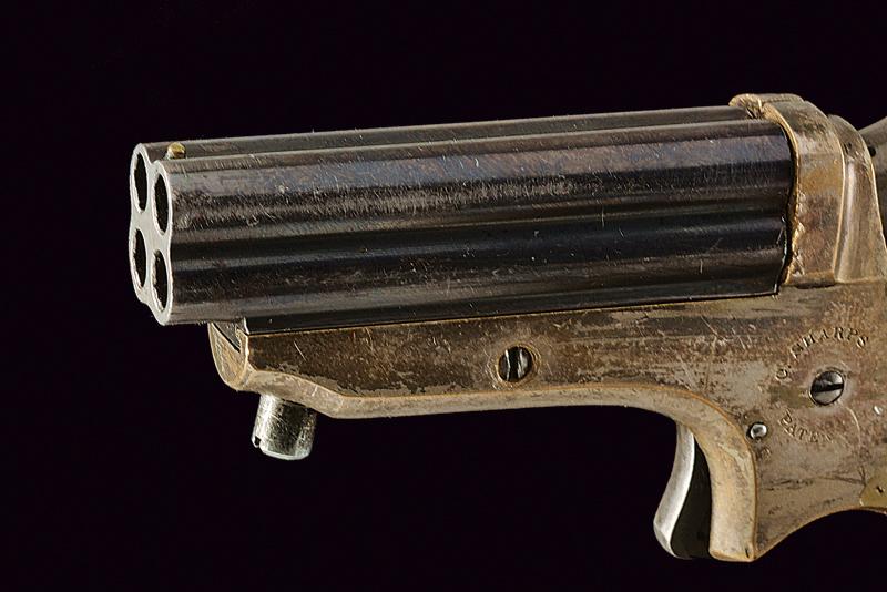 Sharps 4-Shot Pepperbox Pistol, Model 1C - Image 2 of 3