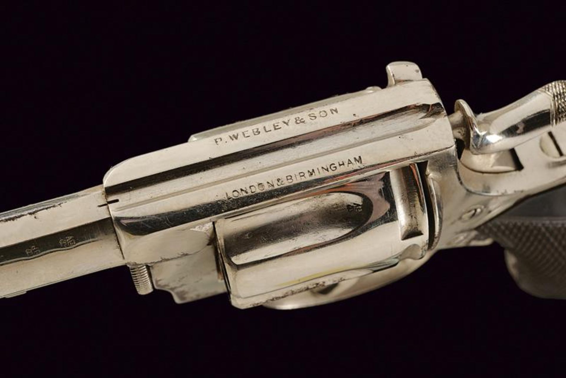 Revolver Webley & Son center fire revolver - Image 3 of 3