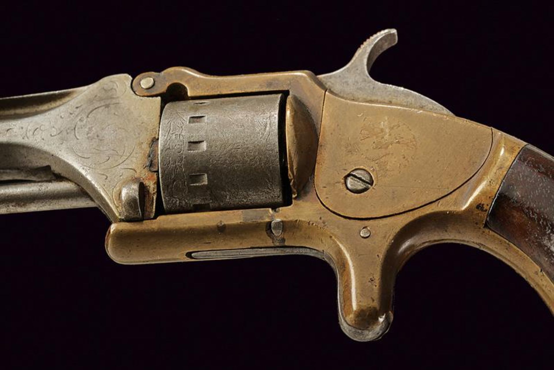 A Manhattan 22 Caliber Pocket Revolver, Second Model - Image 2 of 4