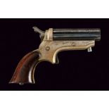 Sharps 4-Shot Pepperbox Pistol, Model 1C