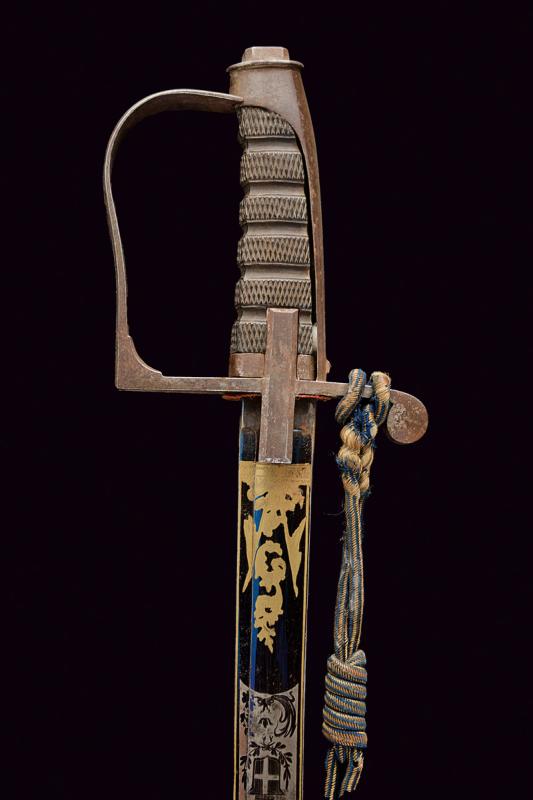 An 1855 model officer's sabre with fine blade - Image 2 of 8
