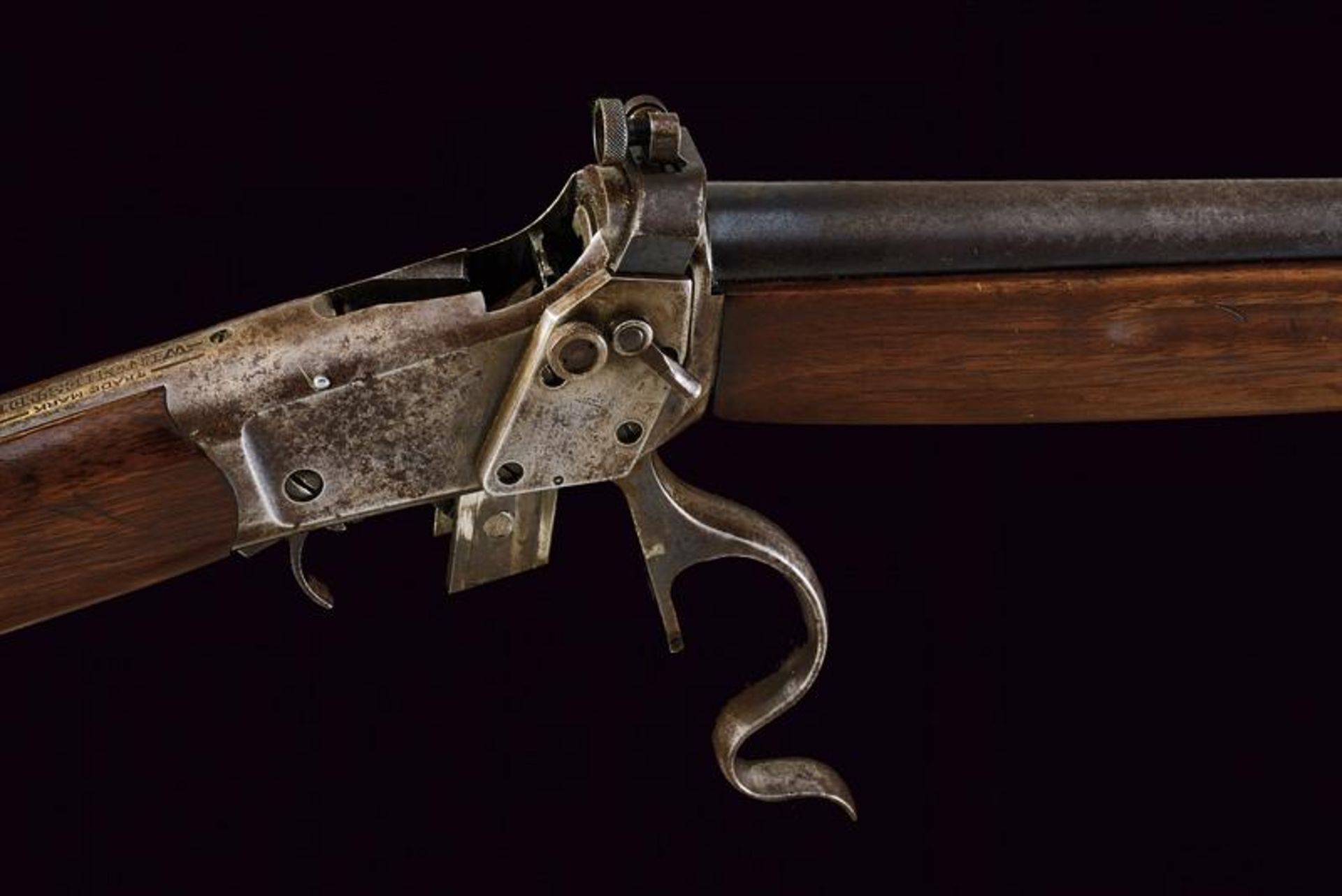 A Winchester Third Model Low Wall Musket (Winder Musket) - Image 10 of 14