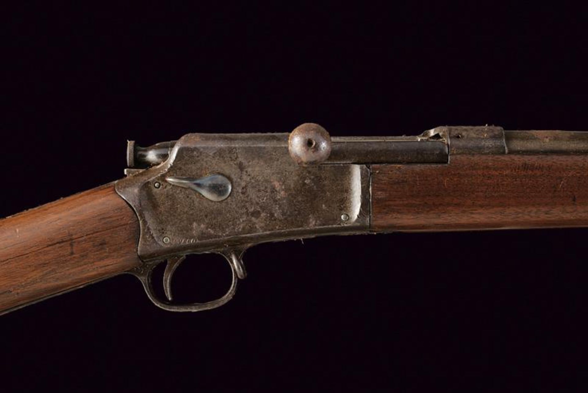 A Winchester-Hotchkiss 3rd Model Musket, 1883 Model - Bild 2 aus 8