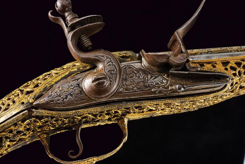 A fine and interesting flintlock pistol - Image 12 of 14