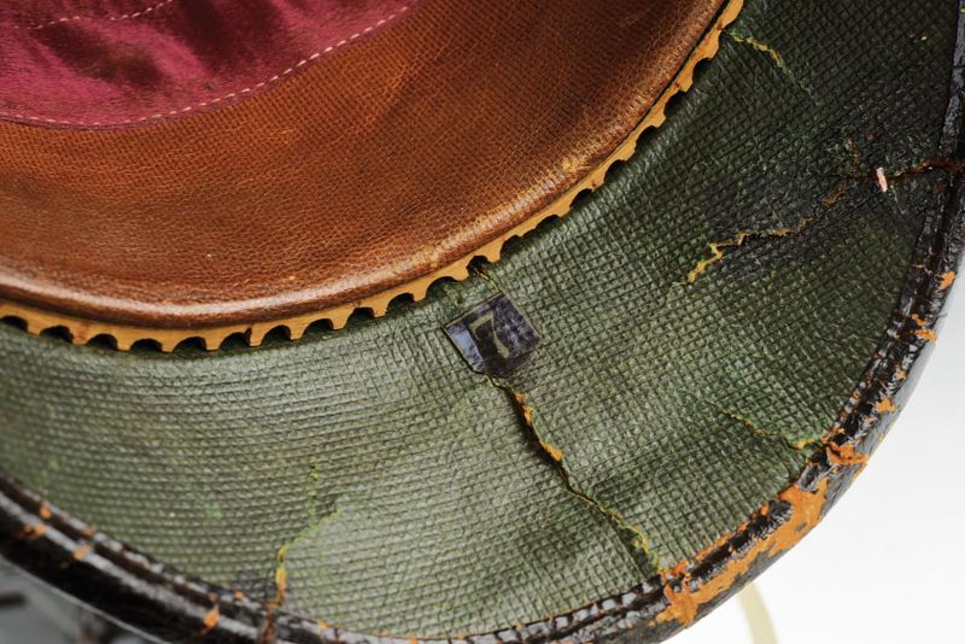 A Mounted Infantry Staff Officer's M1881 Helmet - Image 9 of 12