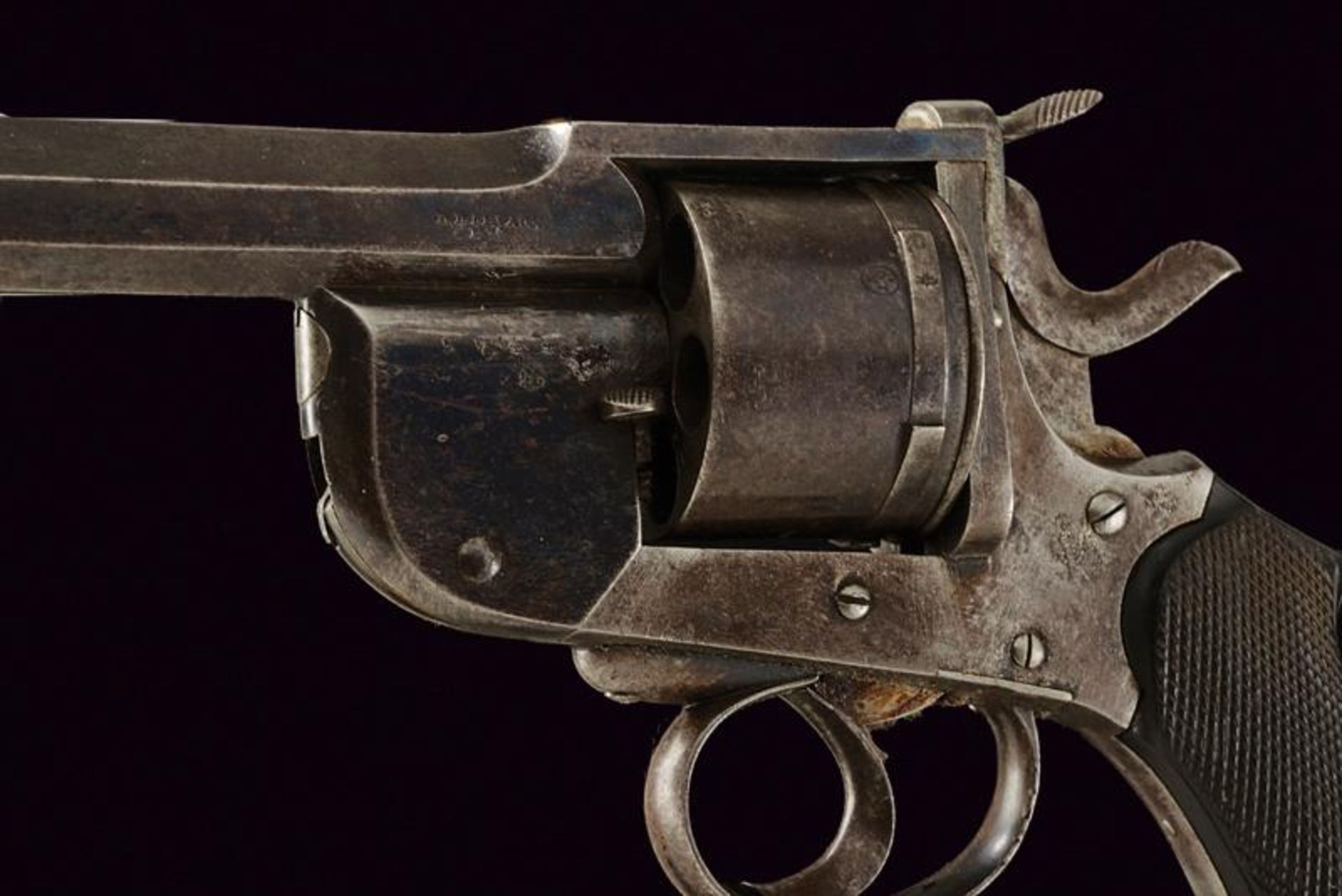A Levaux center fire revolver - Image 2 of 3