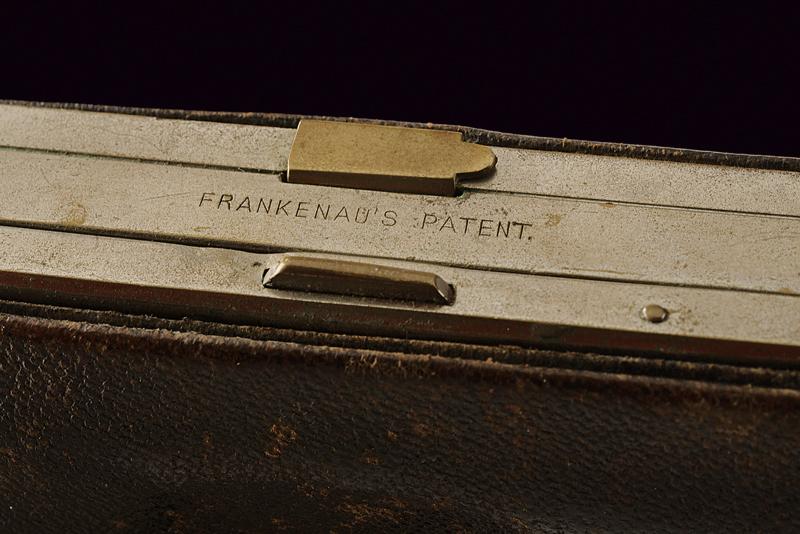 A very scarce Frankenau pin-fire pepperbox revolver in a purse - Image 8 of 10