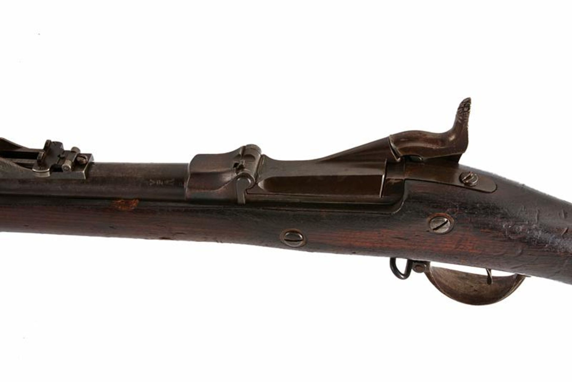 An 1873 model Springfield Trapdoor rifle - Image 3 of 4