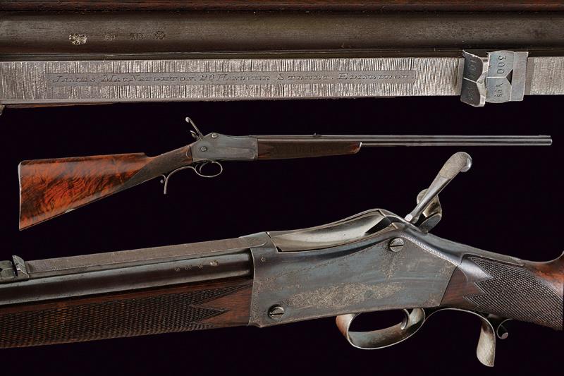 A Martini type rifle by James MacNoughton