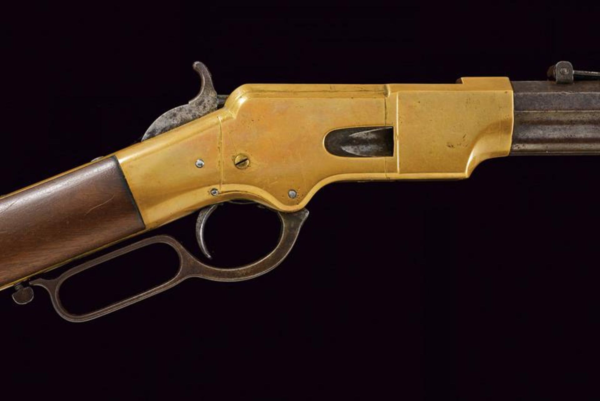 A rare and interesting transitional Henry rifle - Image 4 of 12