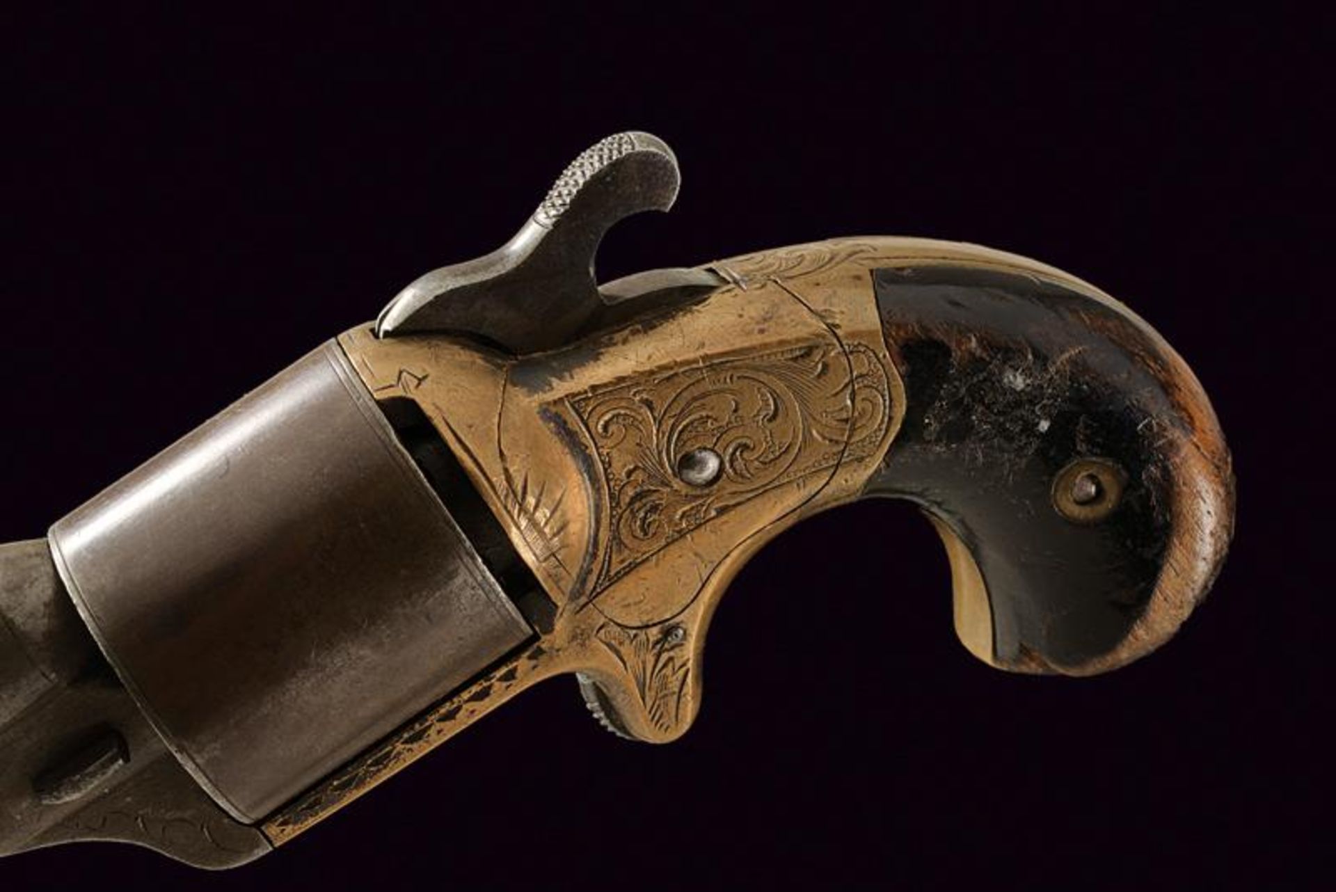 Moore's Pat. Firearms Co. Front Loading Revolver - Image 3 of 3