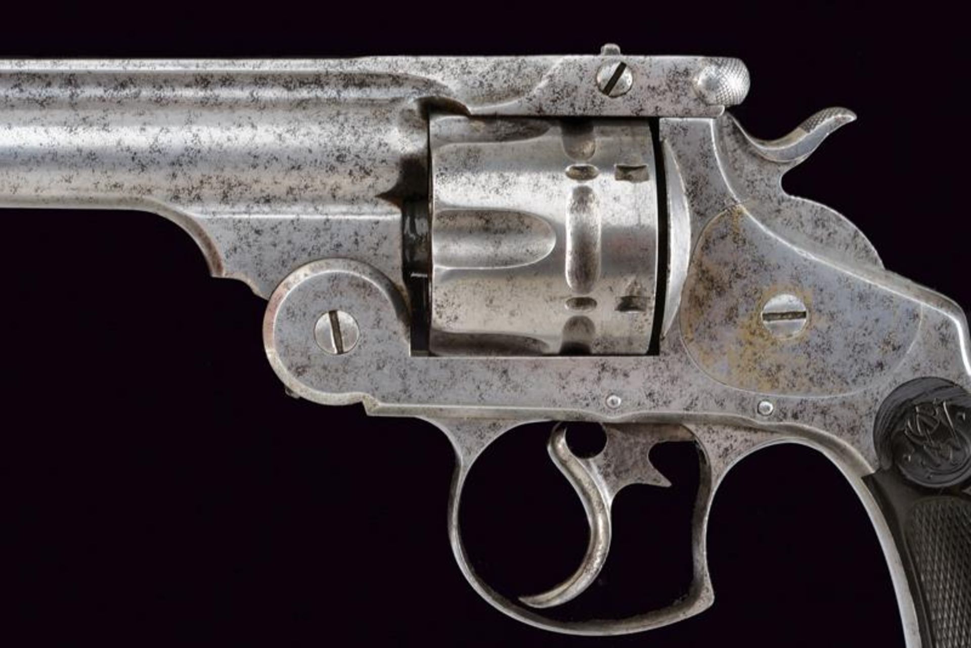 A S&W 44 Double Action First Model Revolver - Bild 2 aus 6