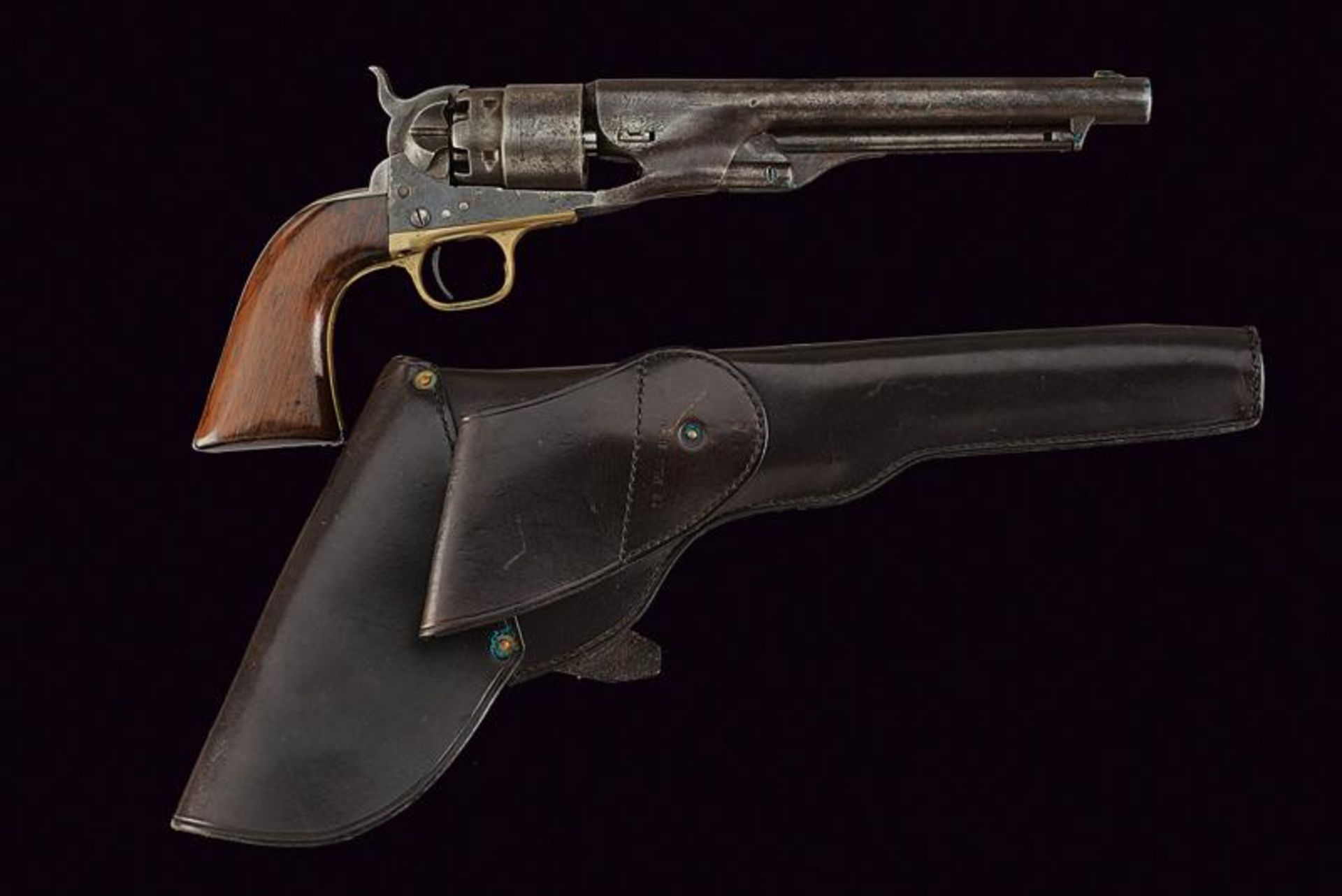 A 1860 Colt Model Army Revolver