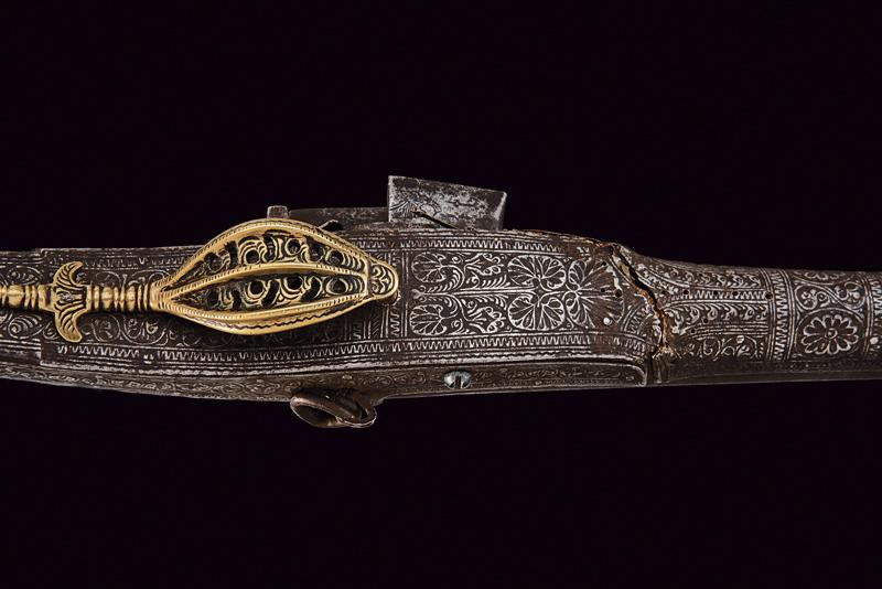 A miquelet flintlock gun - Image 5 of 6