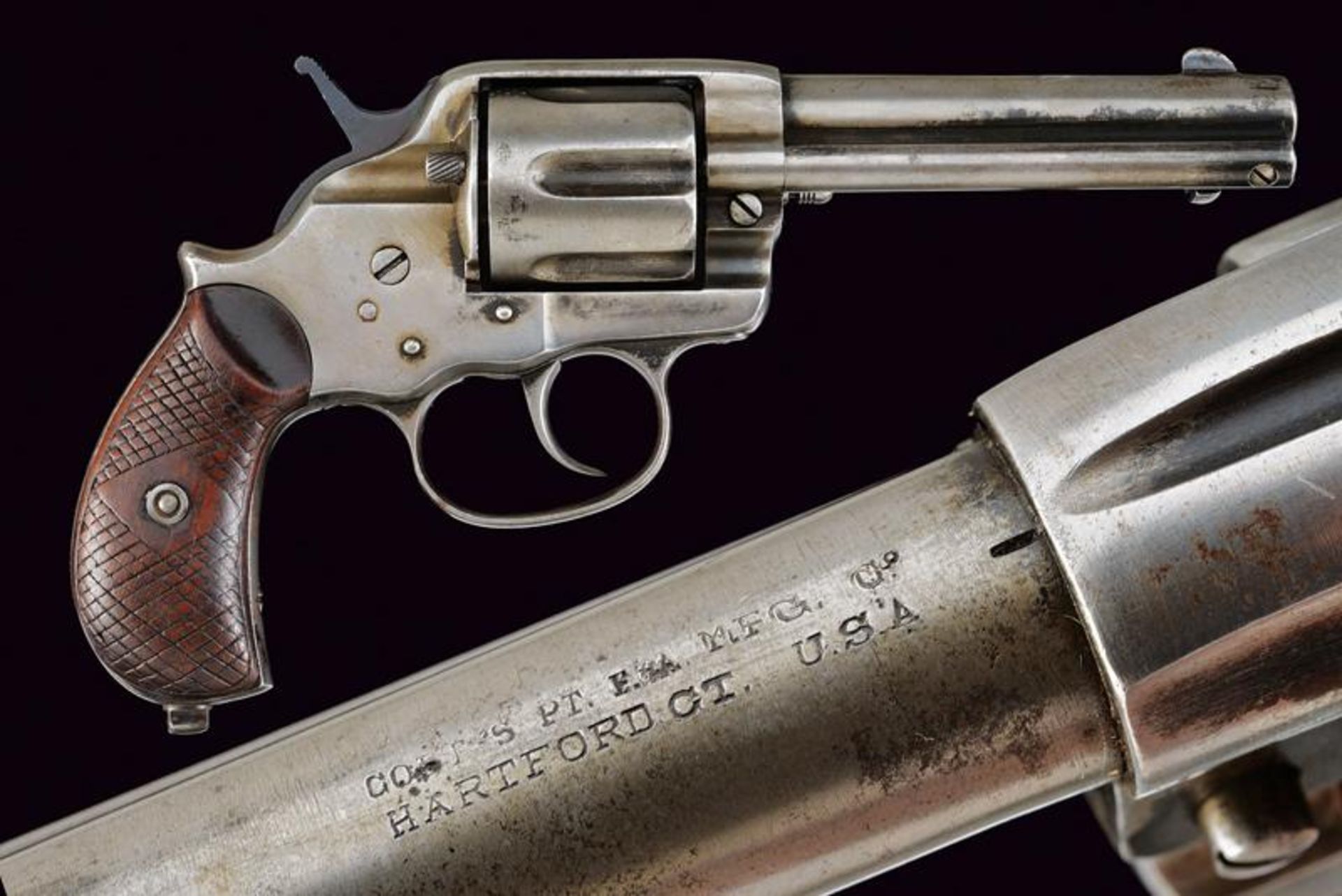 A 1878 Colt Model 'Frontier' D.A. revolver