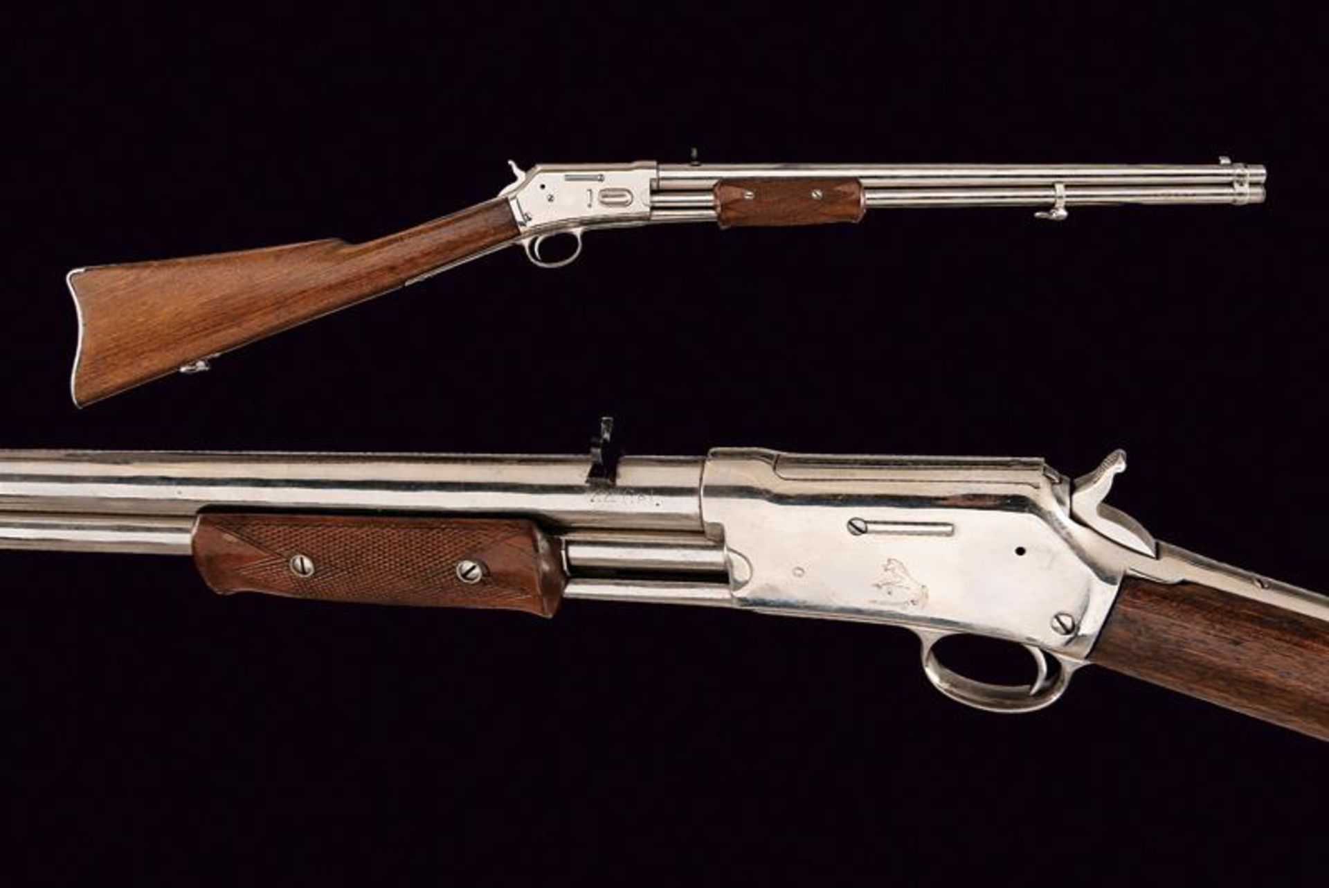 A Colt Lightning Slide Action Rifle, medium frame