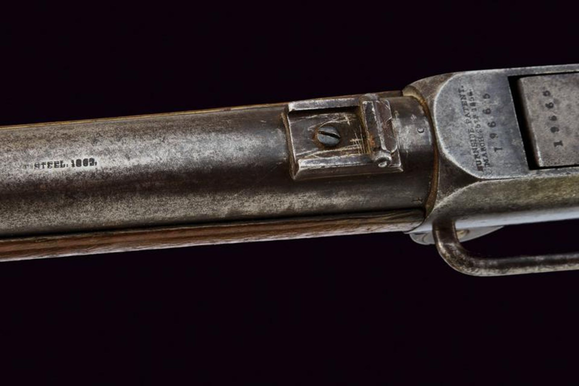 An 1856 model Burnside carbine - Image 7 of 8