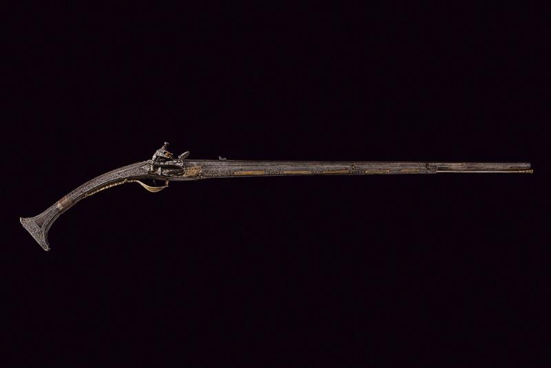 A miquelet flintlock gun - Image 6 of 6