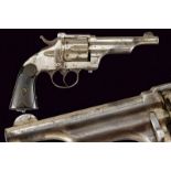 An interesting antique copy of a Merwin, Hulbert & Co. Large Frame D.A. Revolver