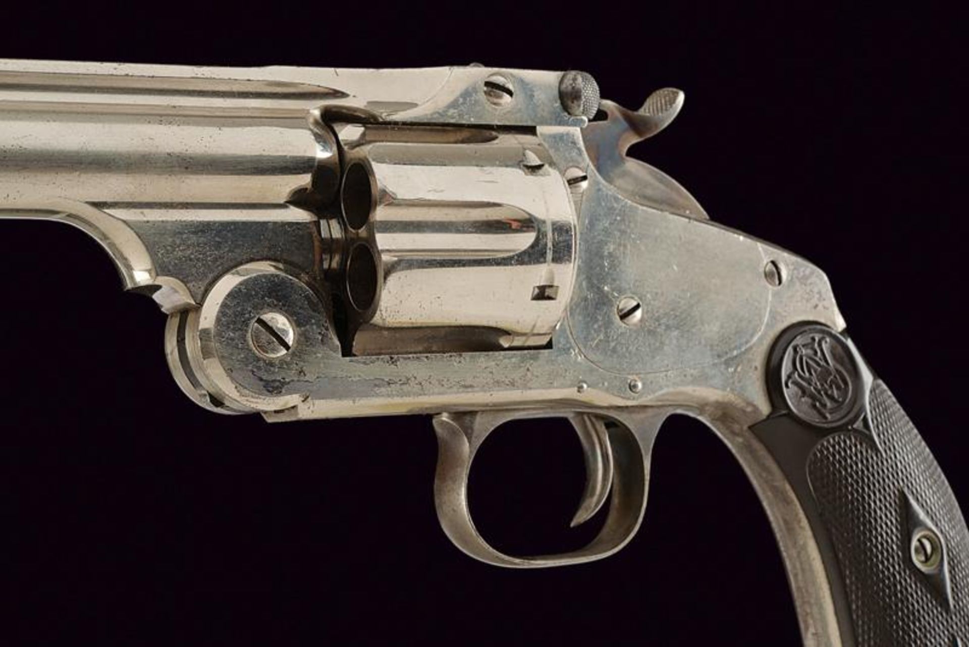 A S&W New Model No. 3 Single Action Revolver - Bild 2 aus 6