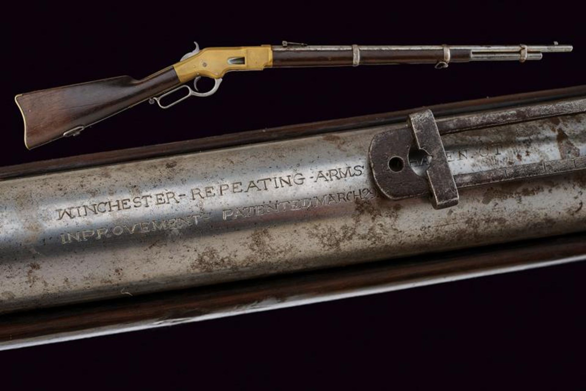 A Winchester Model 1866 Musket