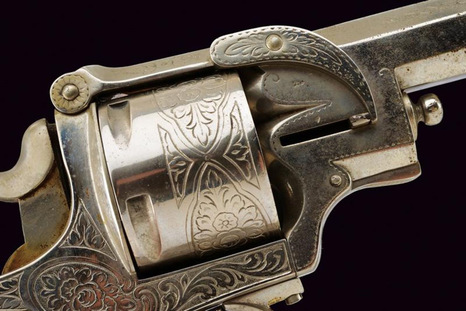 A rare Deprez centerfire revolver - Image 3 of 6