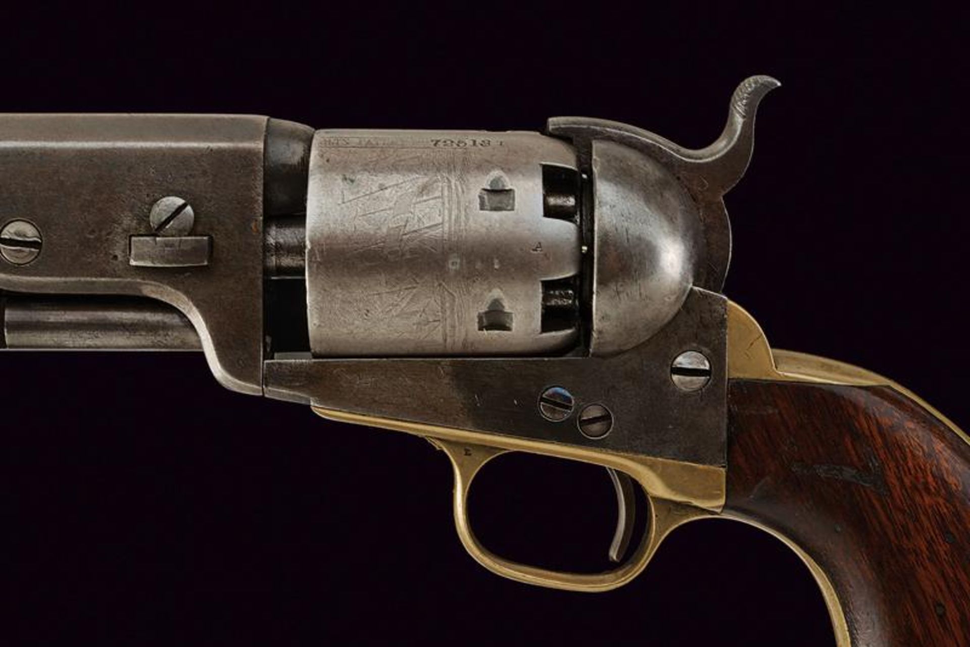 A Colt Model 1851 Navy Revolver, Third Model - Image 3 of 4