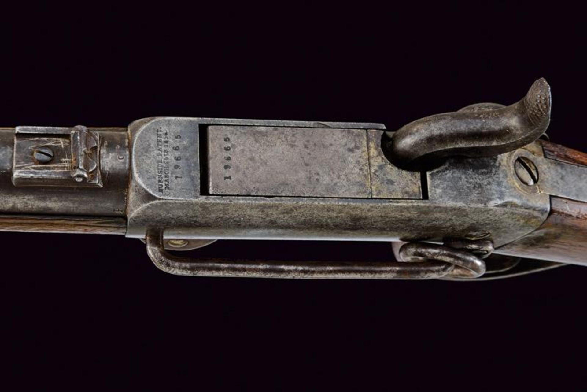 An 1856 model Burnside carbine - Image 3 of 8