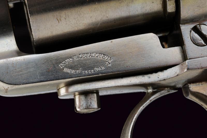 A 'long-type' Lefaucheux pin fire revolver - Image 4 of 6