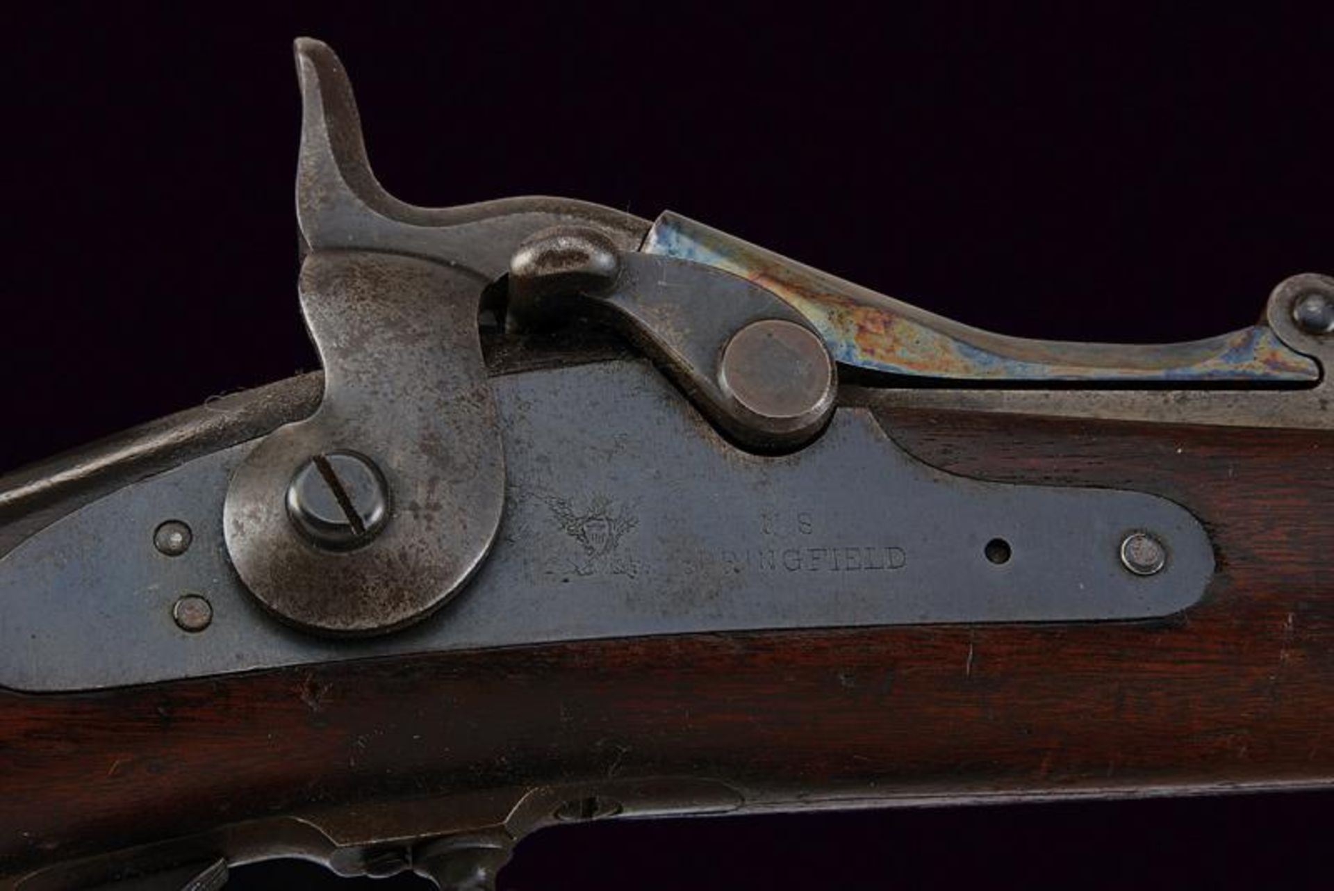 An 1873 model Springfield Trapdoor rifle - Bild 6 aus 7