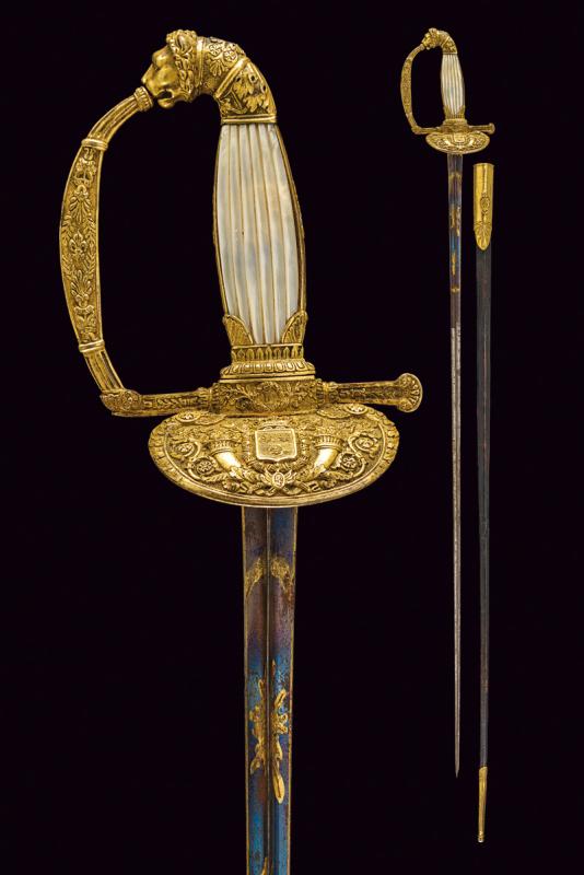 A smallsword for a member of the Chamber of Peers