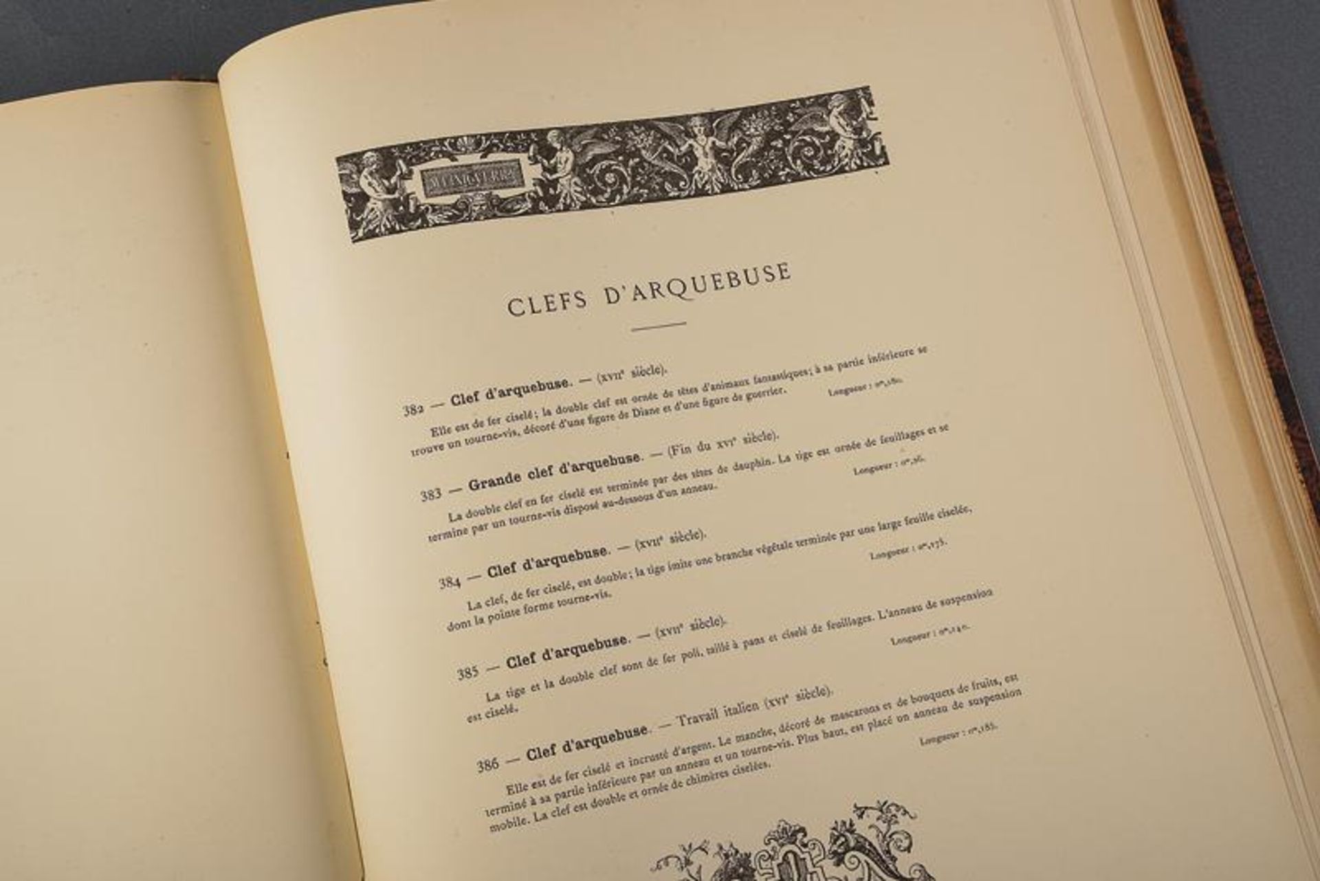 'Catalogue des Armes & Armures de la Collection Spitzer' - Image 6 of 7