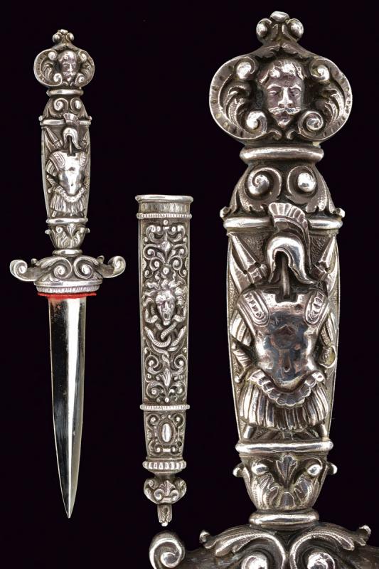 A cased romantic dagger