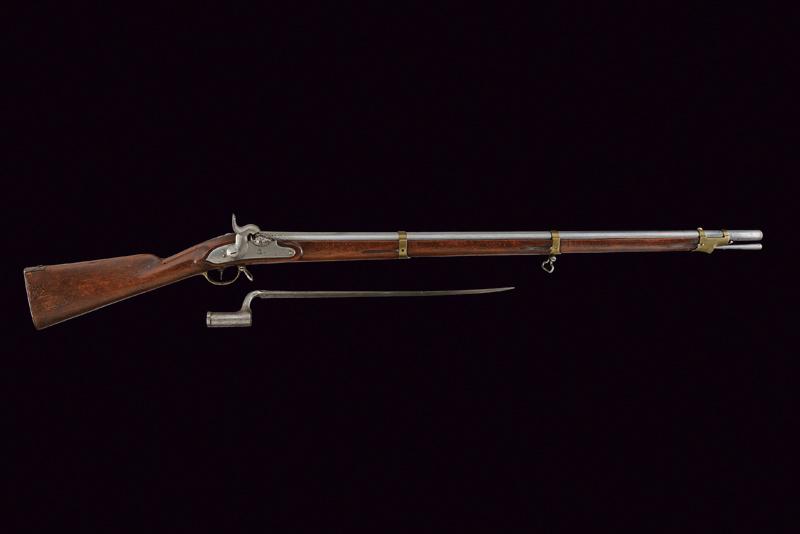 A percussion gun with bayonet of the Noble Guard - Image 5 of 5