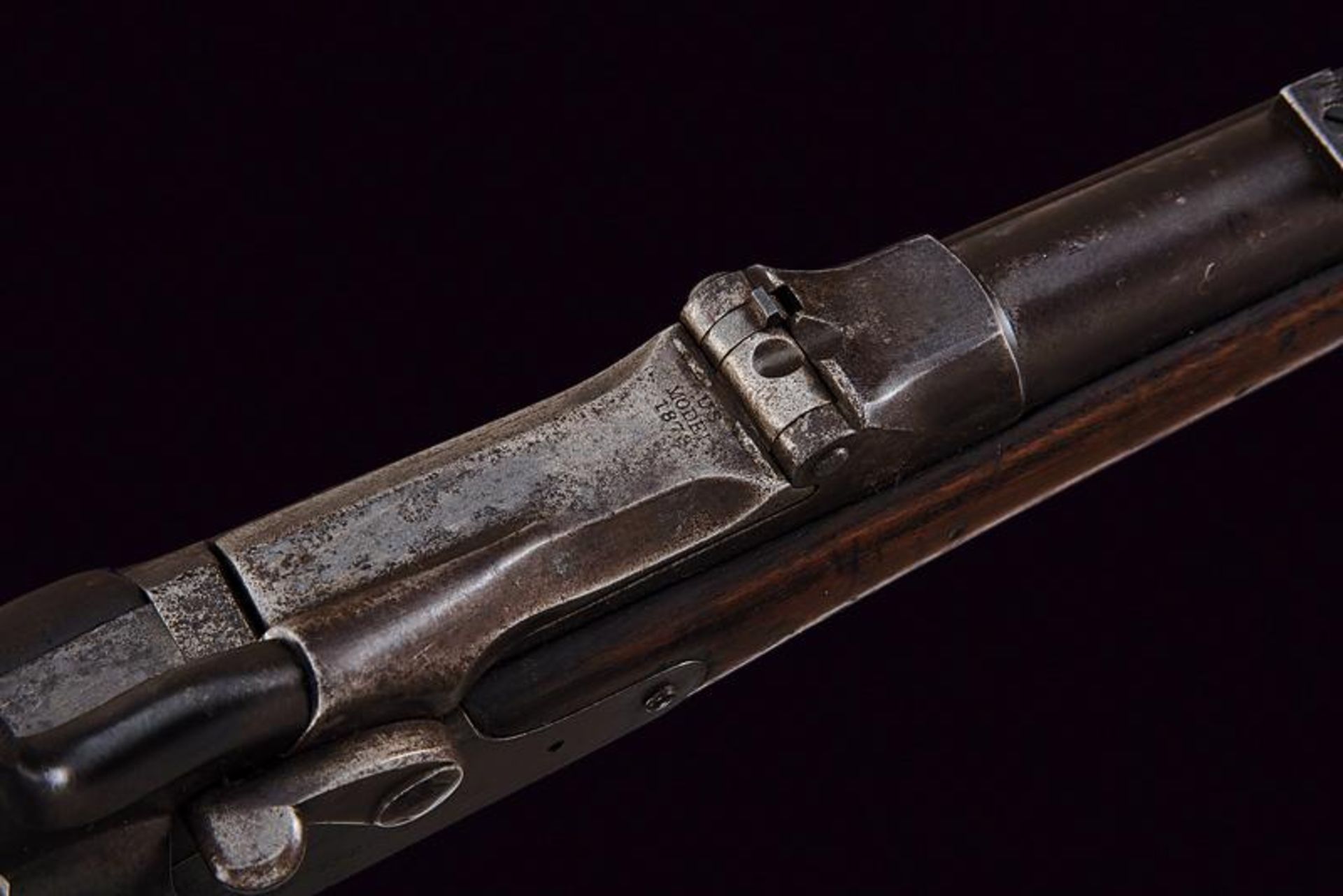 An 1873 model Springfield Trapdoor rifle - Image 6 of 7