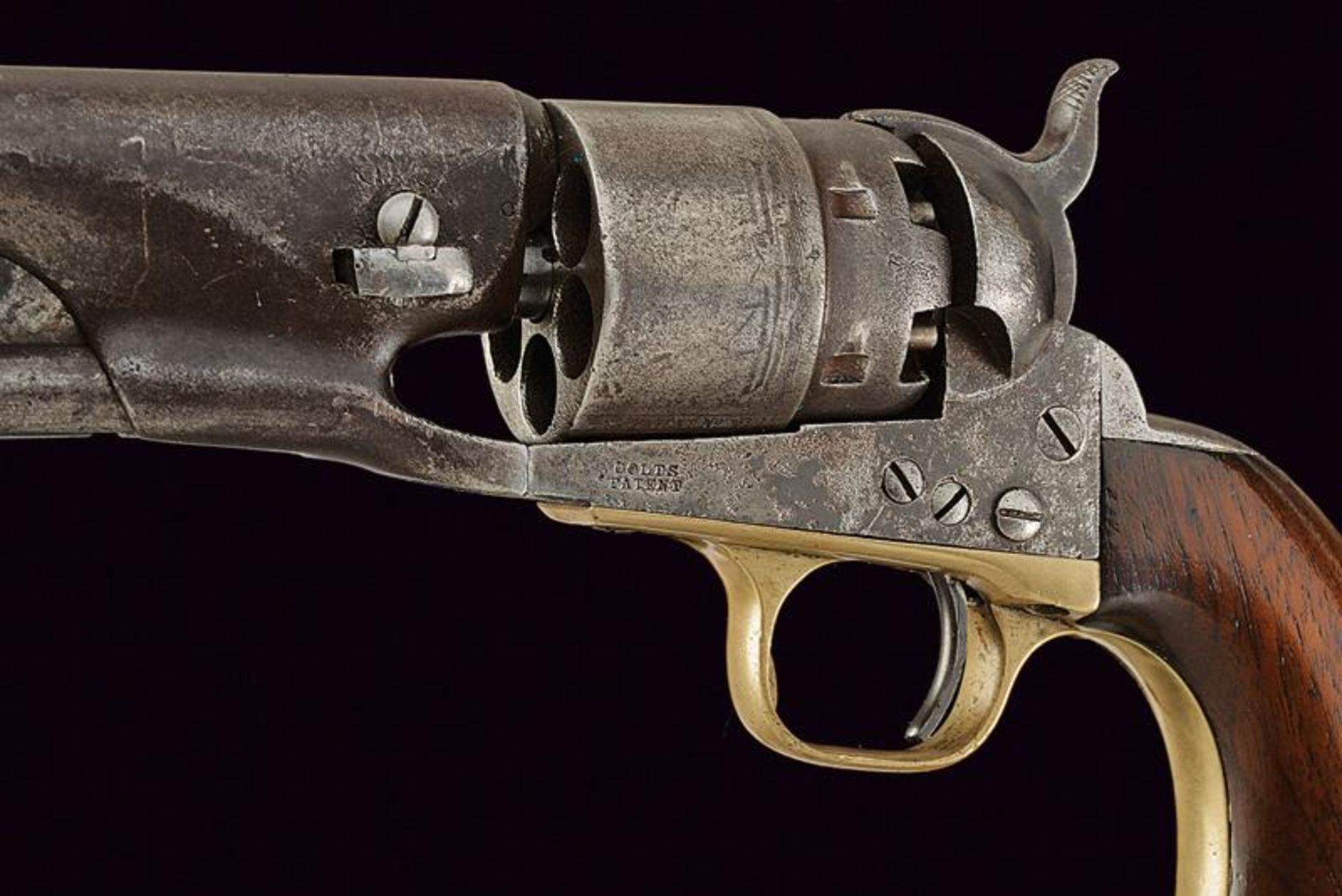 A 1860 Colt Model Army Revolver - Bild 3 aus 5