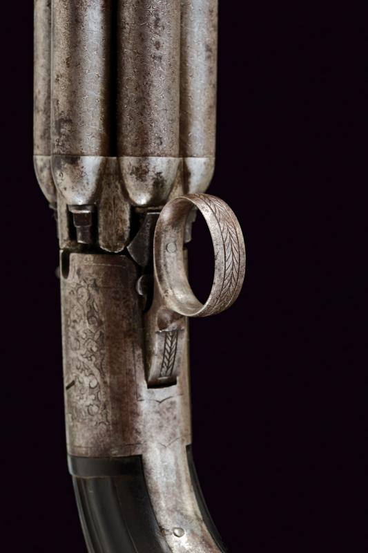 A percussion pepperbox revolver with long barrels - Image 6 of 8