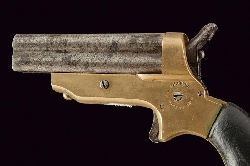 A Sharps 4-Shot Pepperbox Pistol, Model 2 - Image 2 of 4