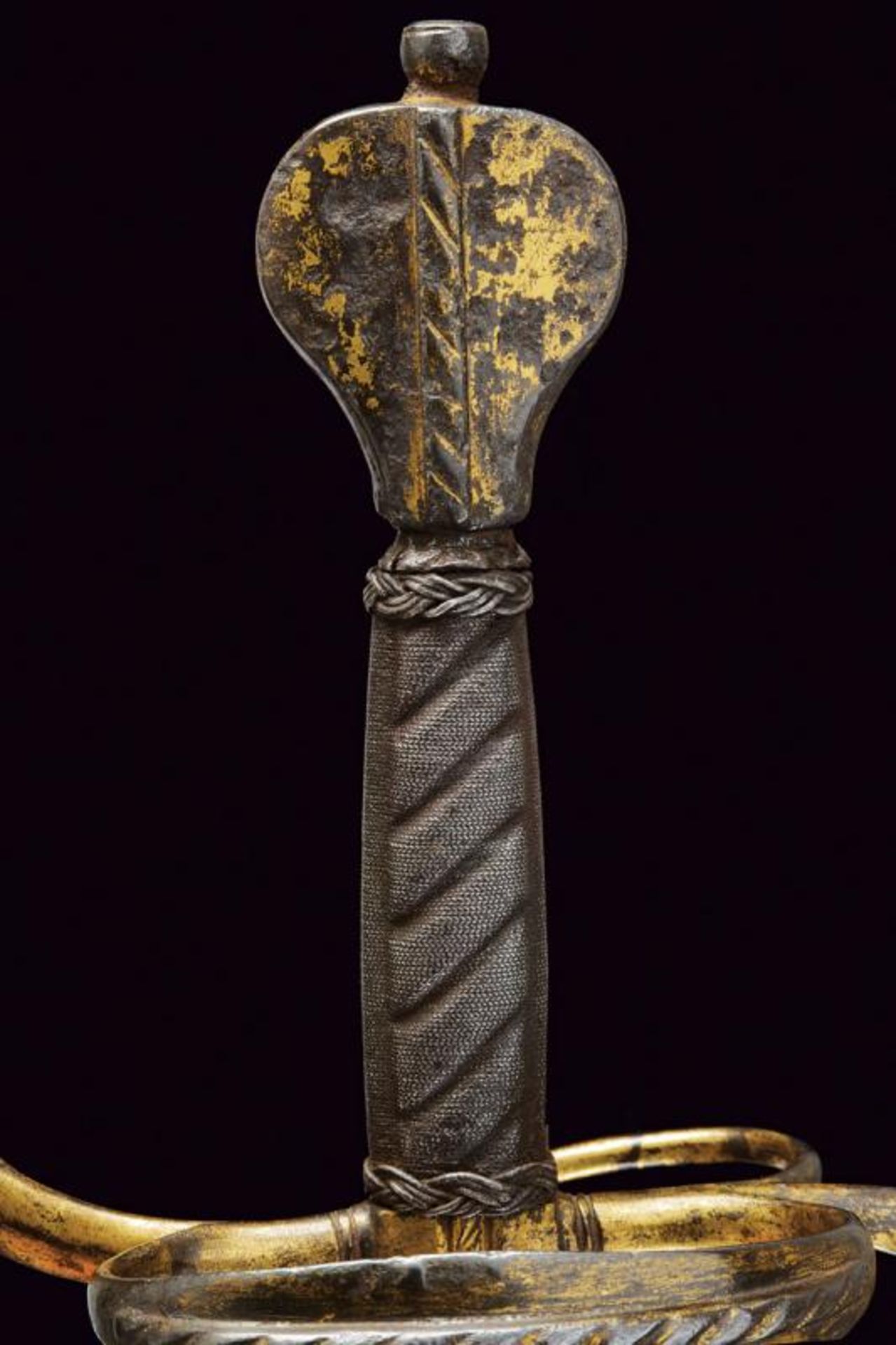 A beautiful gilded swept-hilt rapier - Bild 4 aus 6