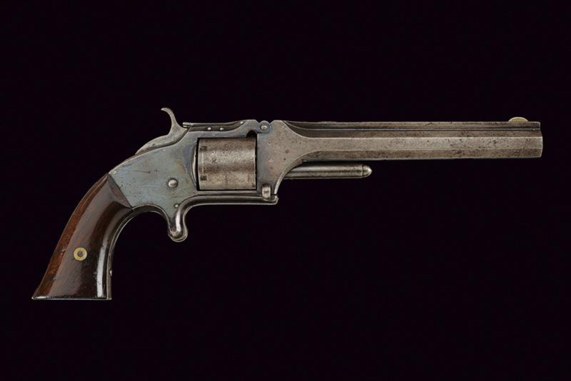 A S&W Model No. 2 Old Model Revolver - Image 4 of 4