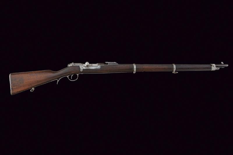 An 1886 Steyr model Kropatschek breech-loading rifle - Image 7 of 7