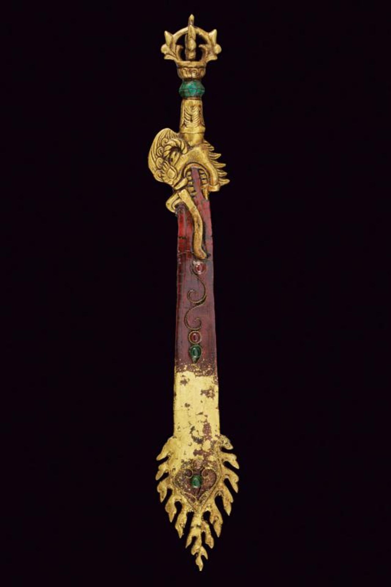 A small vajra sword