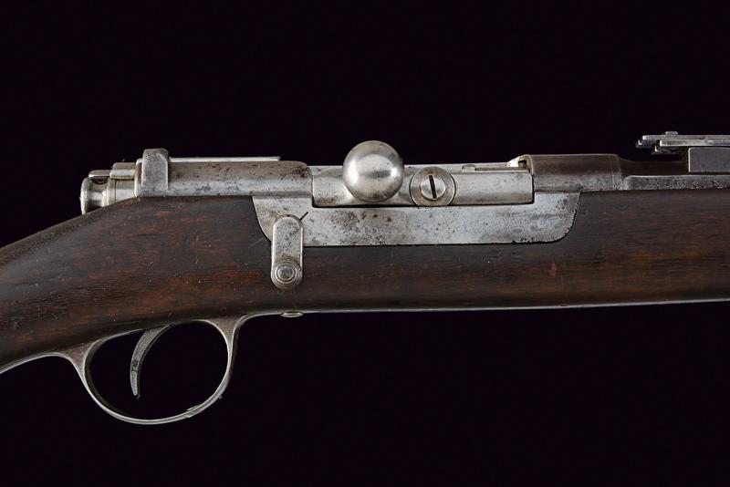 An 1886 Steyr model Kropatschek breech-loading rifle - Image 3 of 7