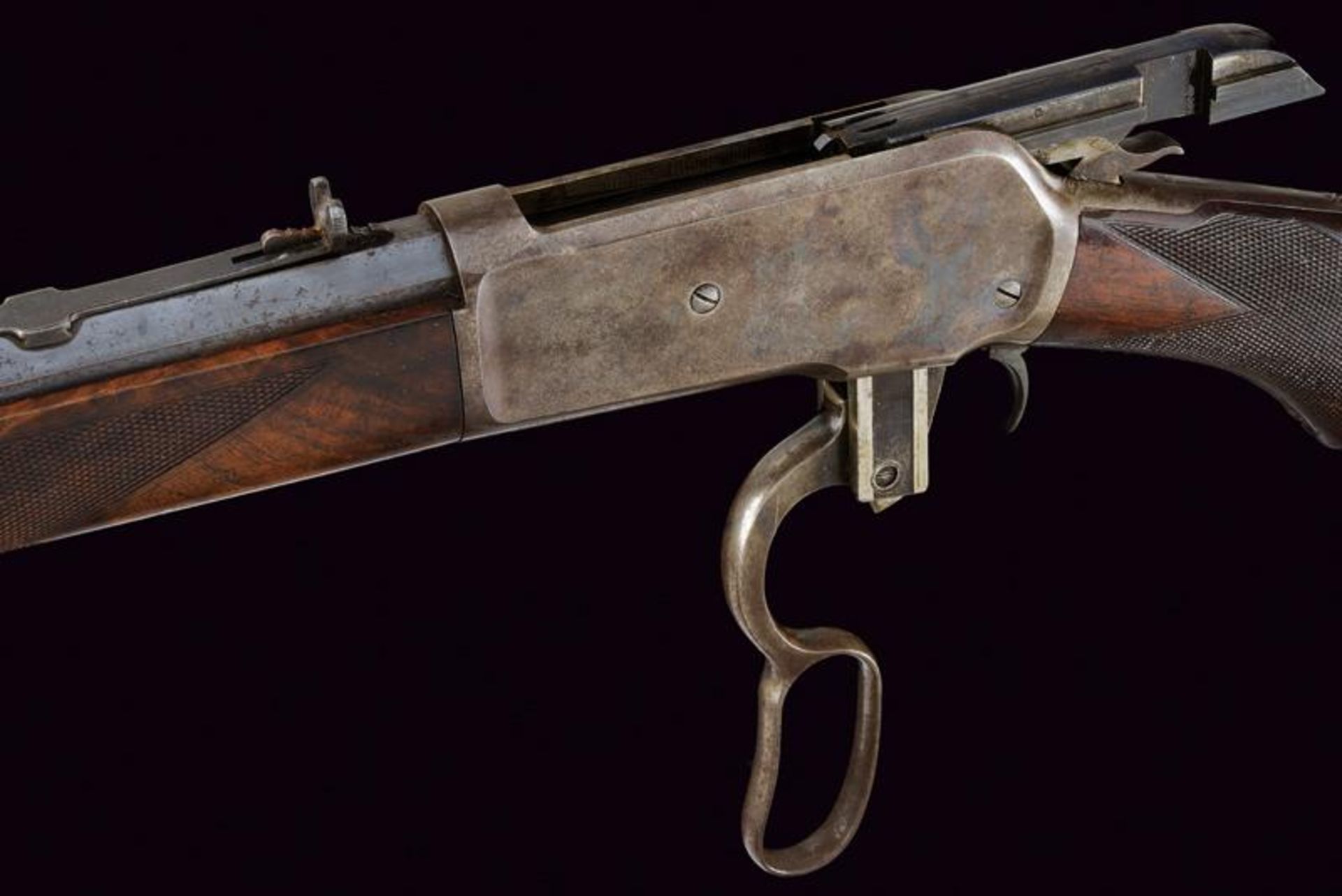 A Winchester Model 1886 Rifle - Image 9 of 10