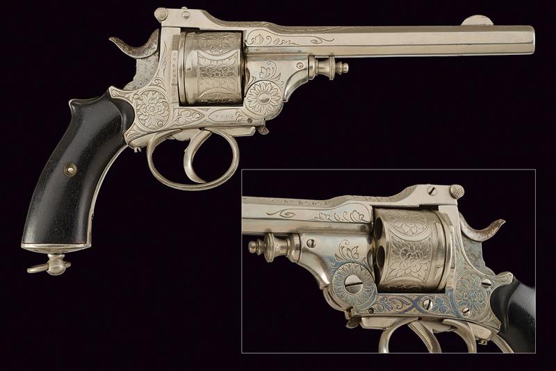 A centerfire revolver