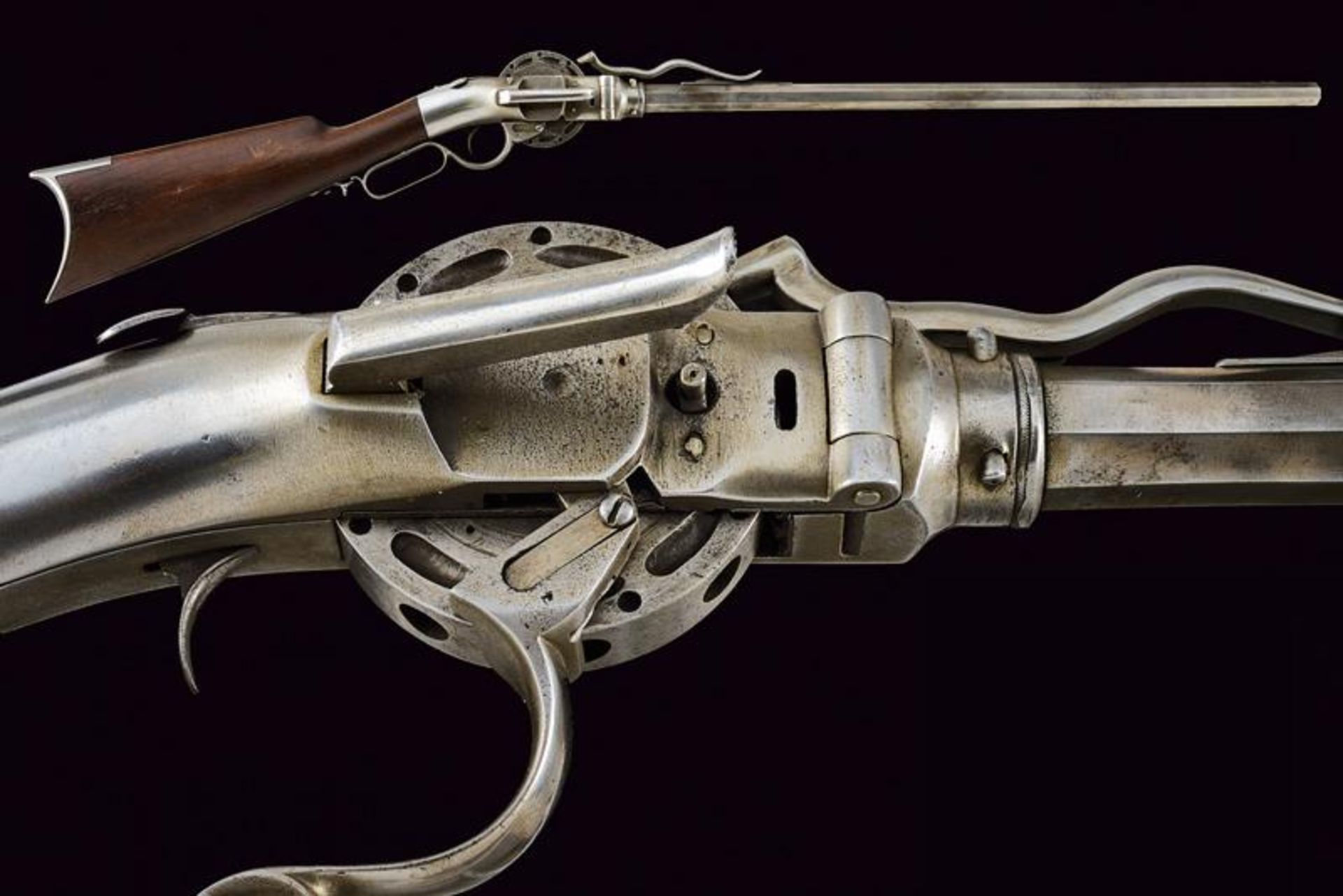 A P. W. Porter Second Model Revolving Turret Rifle