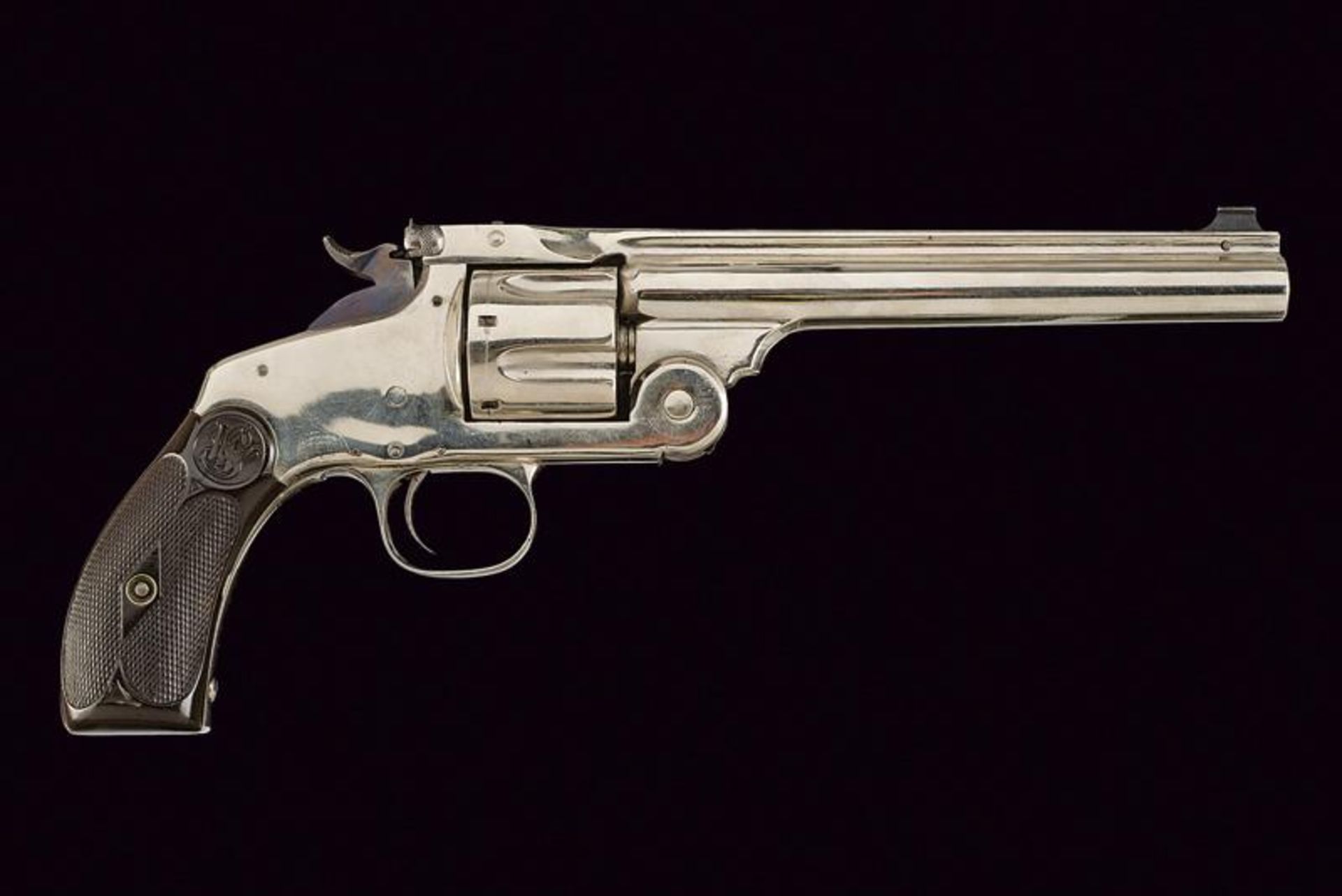 A S&W New Model No. 3 Single Action Revolver