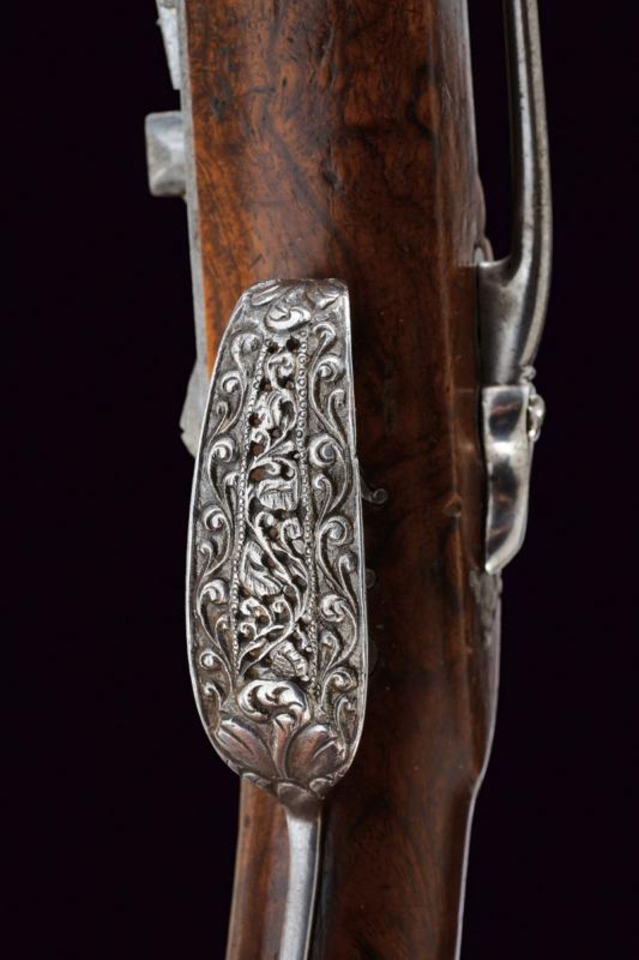 A pair of flintlock pistols by master 'FG' - Image 8 of 8